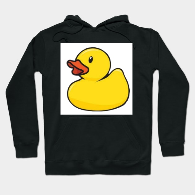 Yellow rubber duck bath toy Hoodie by sianelliot